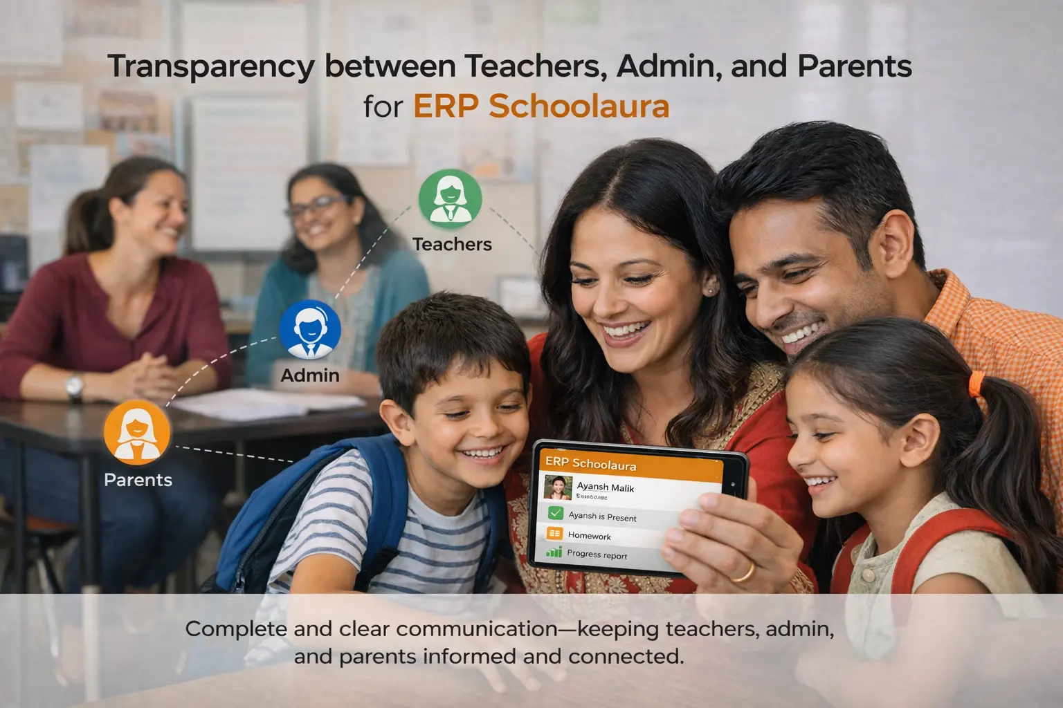 Transparency Between Administrator, Staff, Principal, and Parents